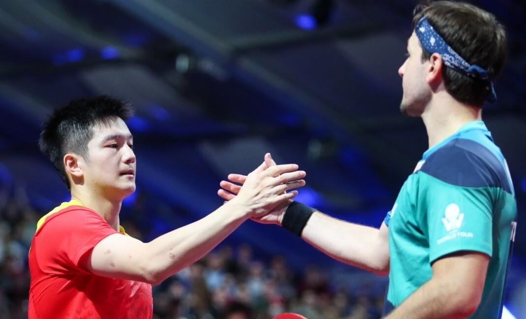 法国队横扫韩国队，樊振东点燃赛场