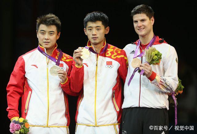 比利时乒乓球队完胜英国乒乓球队，张继科完成帽子戏法